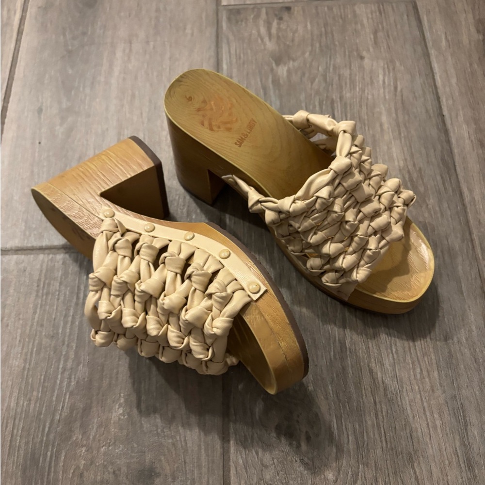 Sam & Libby Braided Sandals